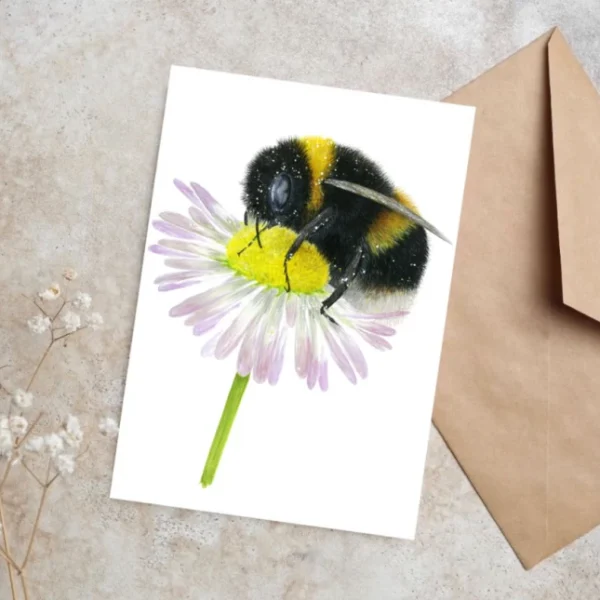 The Bee and the Daisy Card